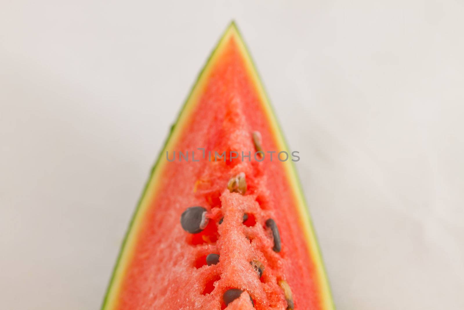 slice of watermelon, isolated on white