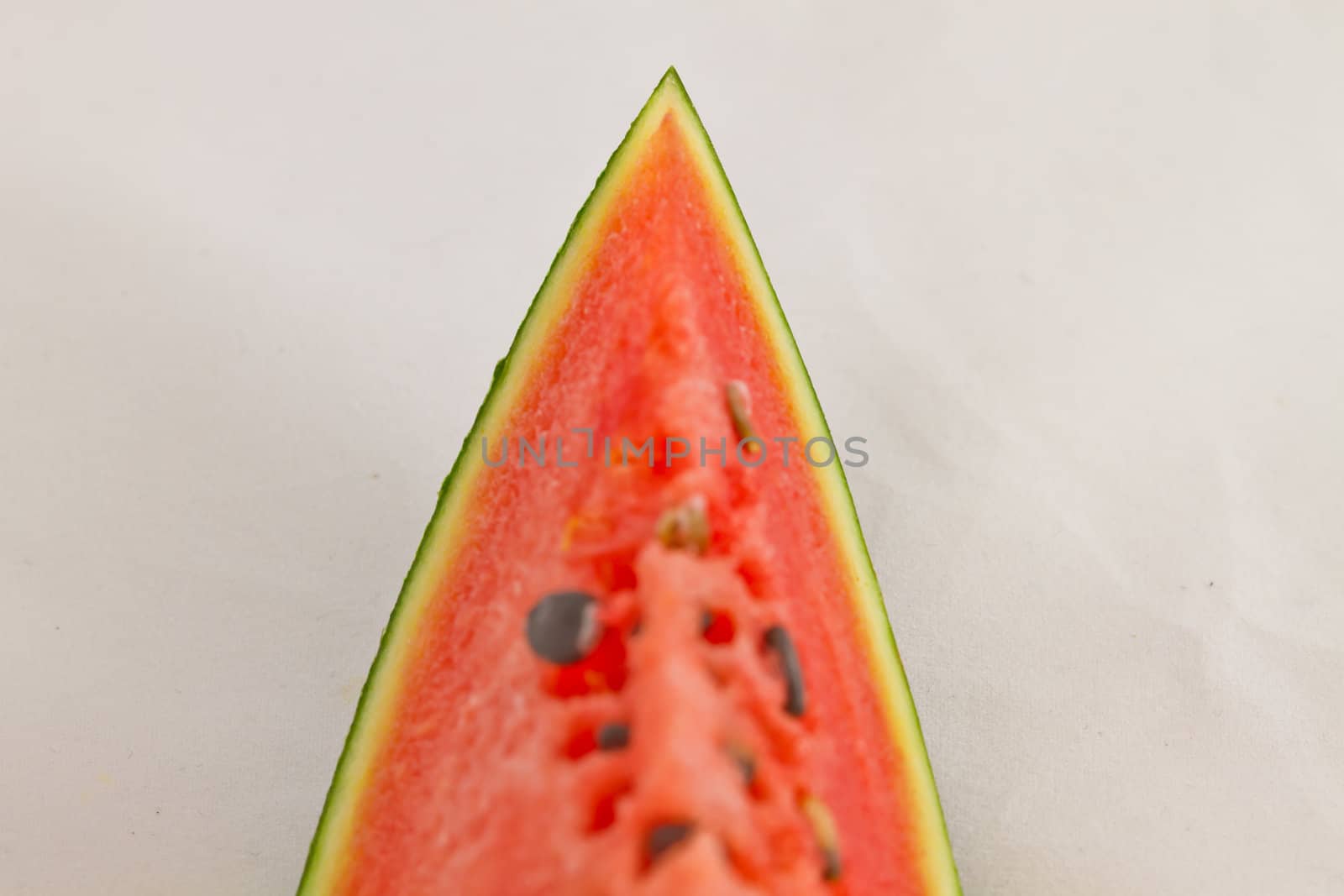 slice of watermelon, isolated on white