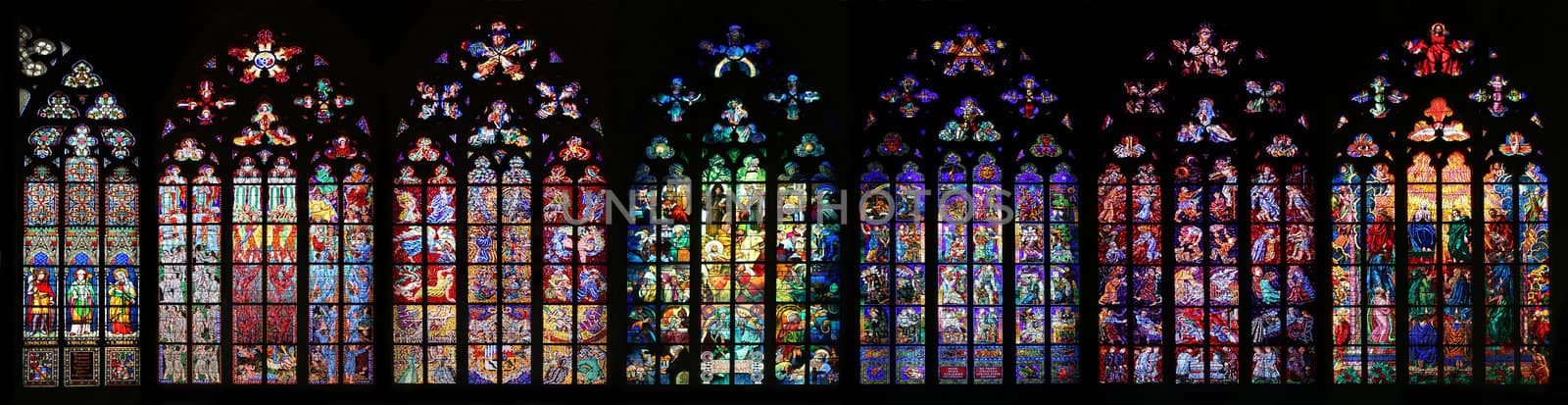 St Vitus Stained Glass Window collection by LoonChild