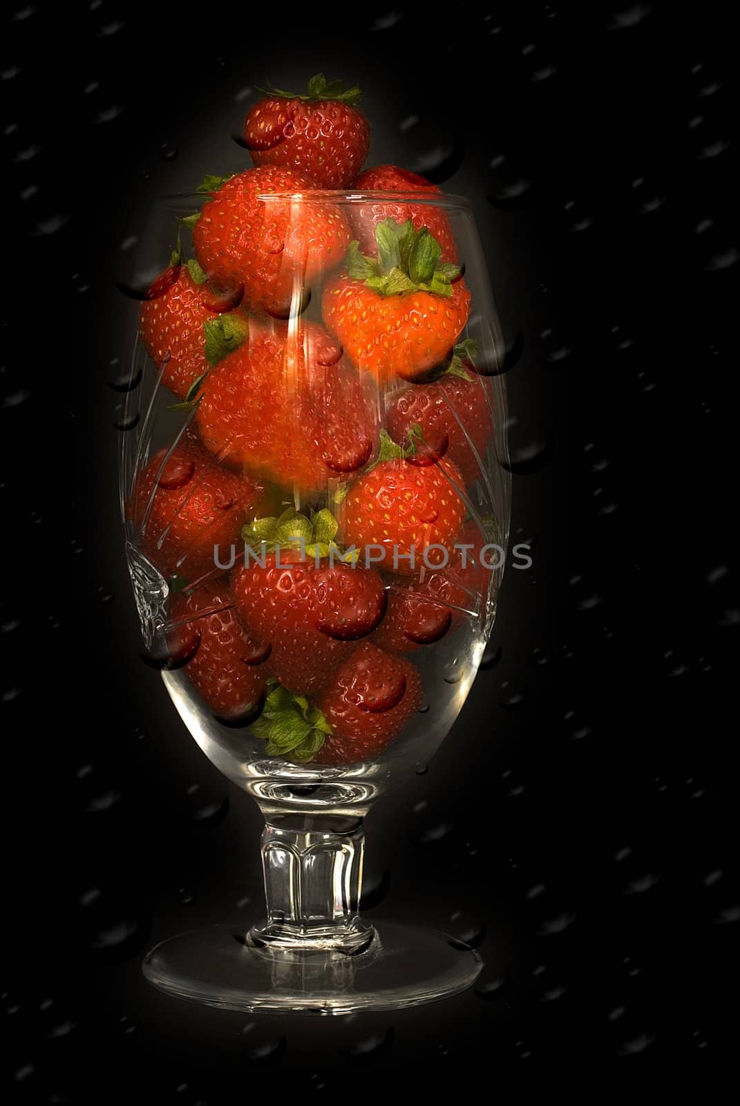 strawberrys on white backgraund