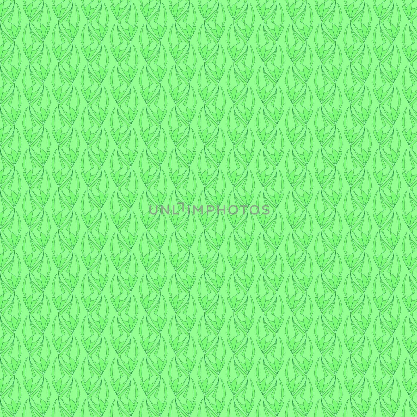 Seamless green wallpaper pattern by Nickondr