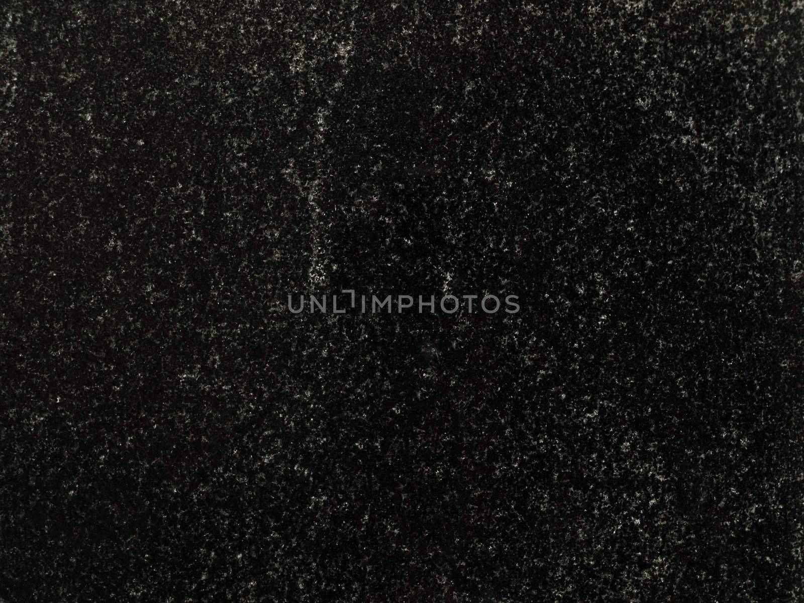 photo of the black granite background