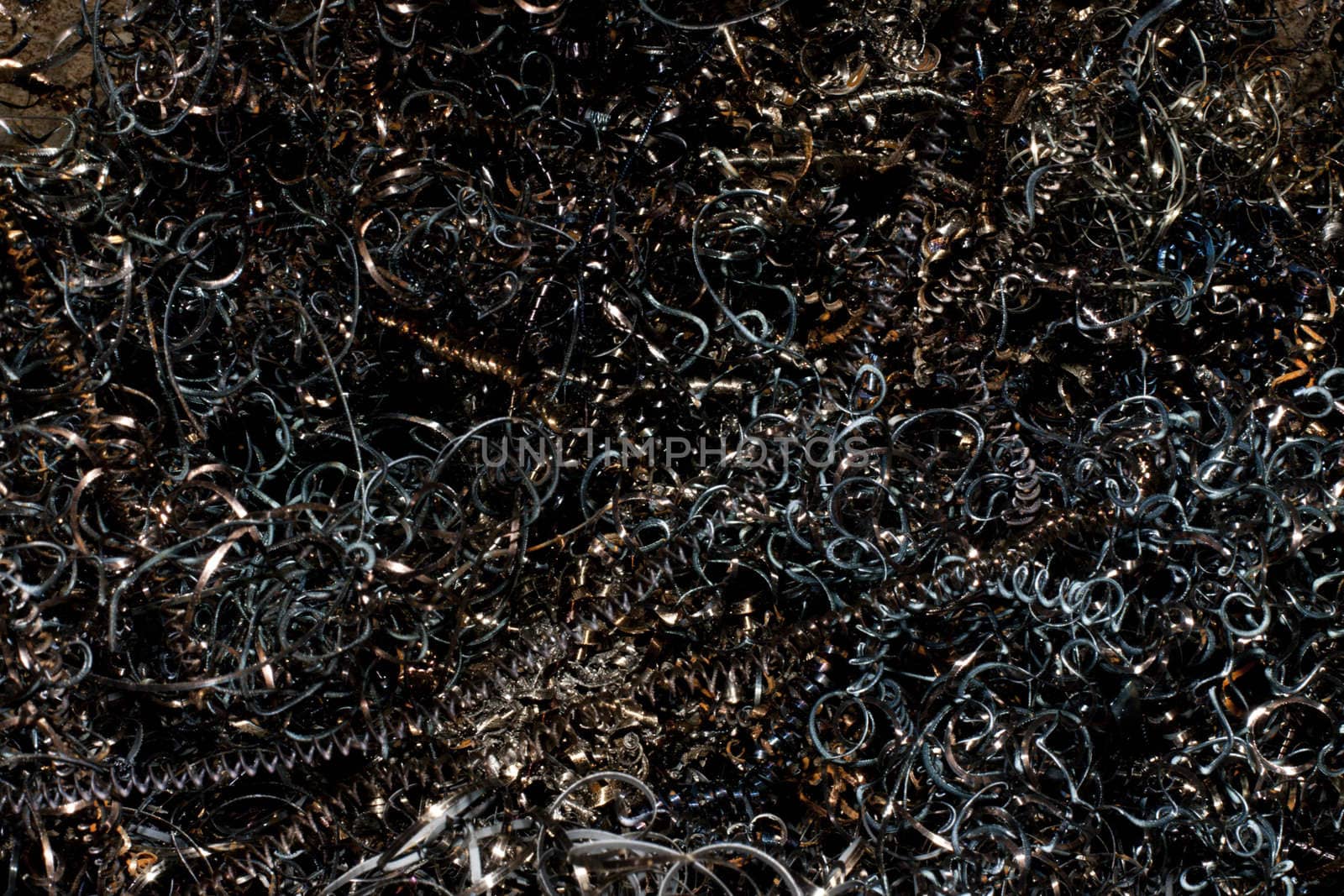 metal shavings by zokov