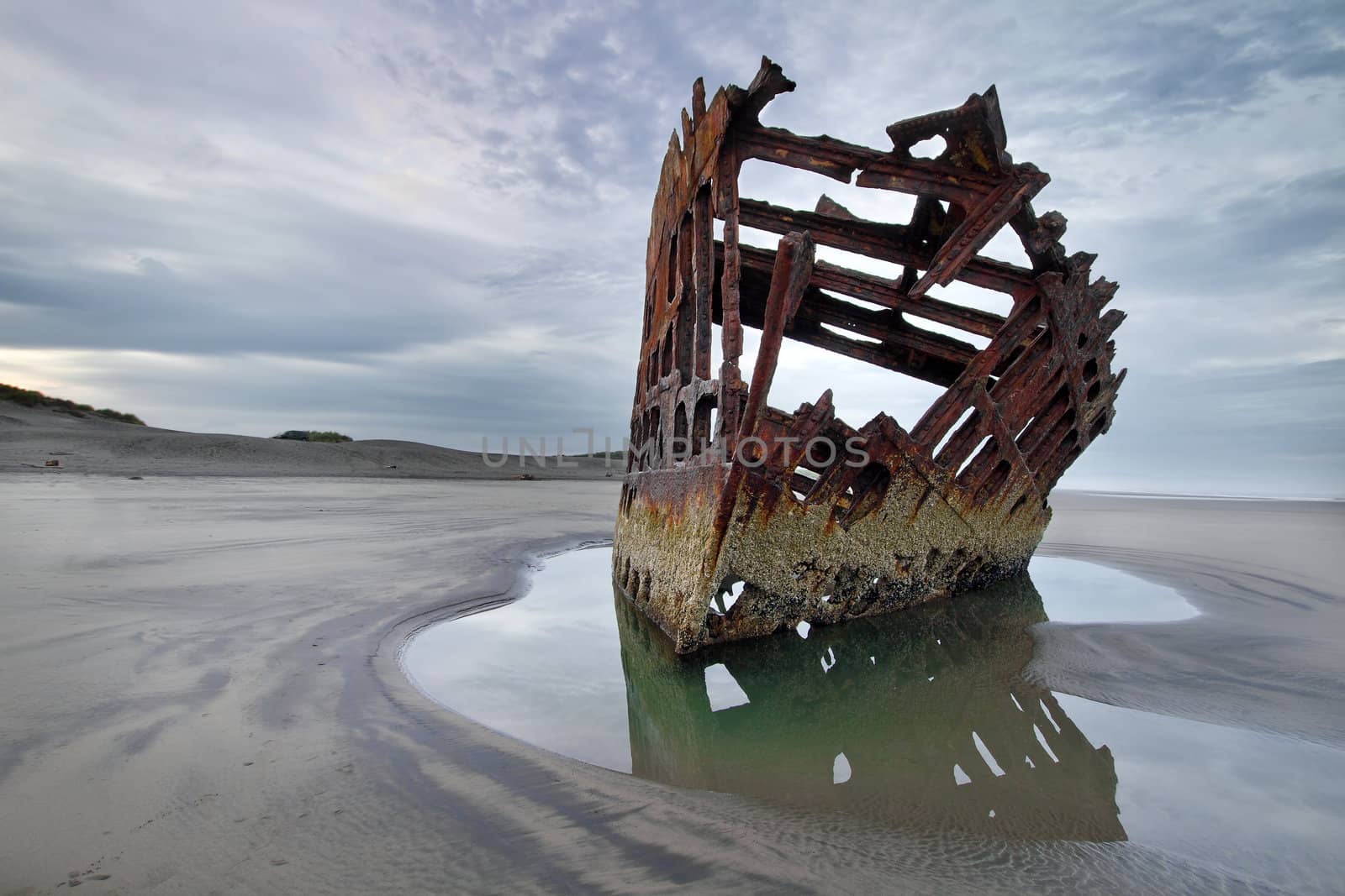 Peter Iredale at Dawn by Davidgn