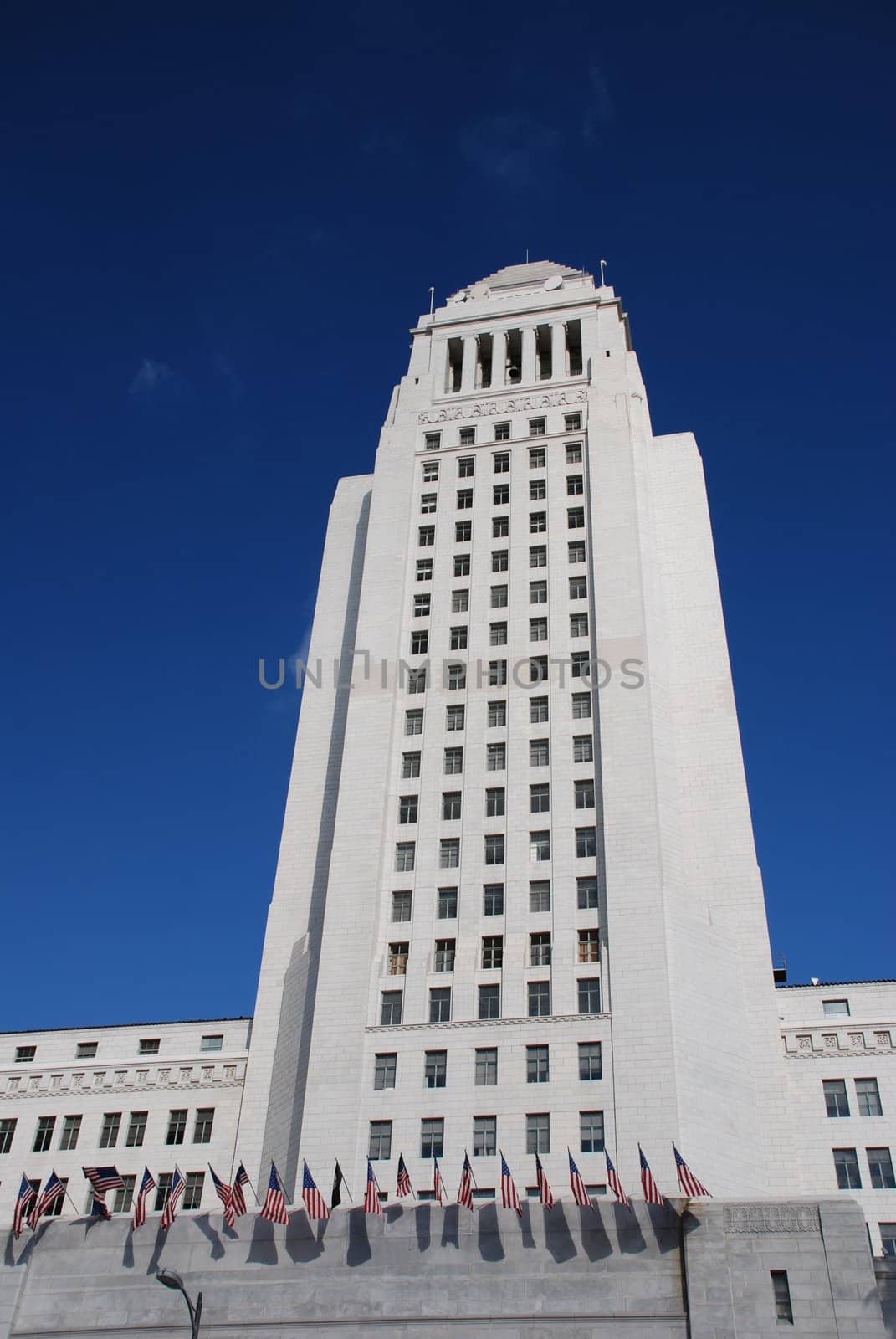 Los Angeles City Hall Tower by pixelsnap