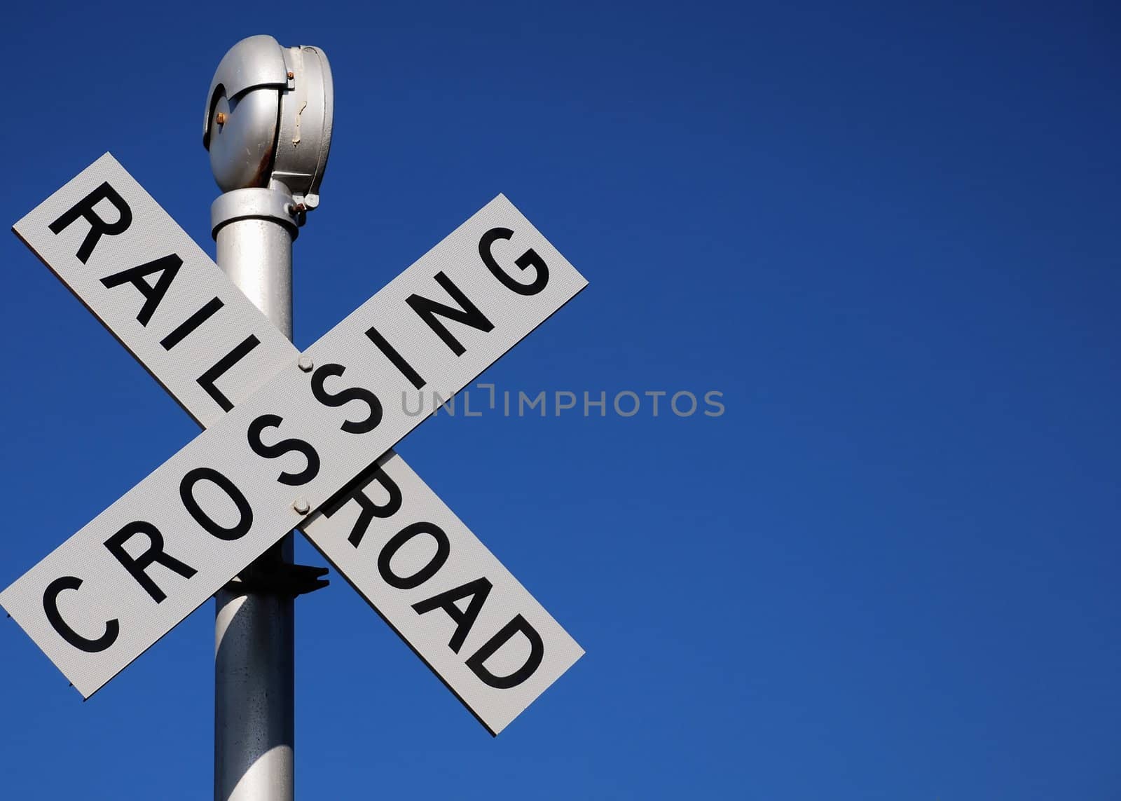 Rail Road Crossing Sign by pixelsnap
