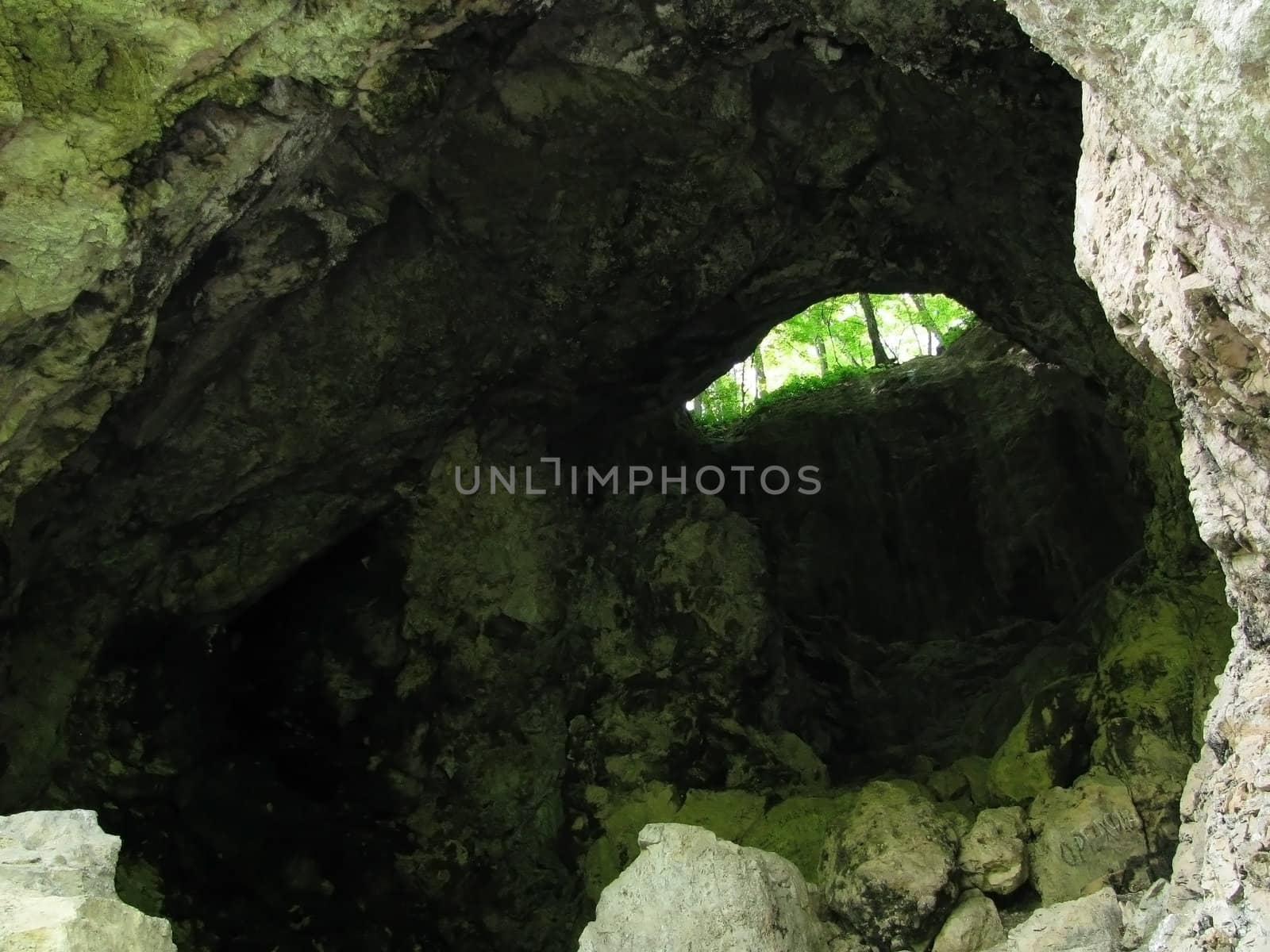 a cave by Viktoha