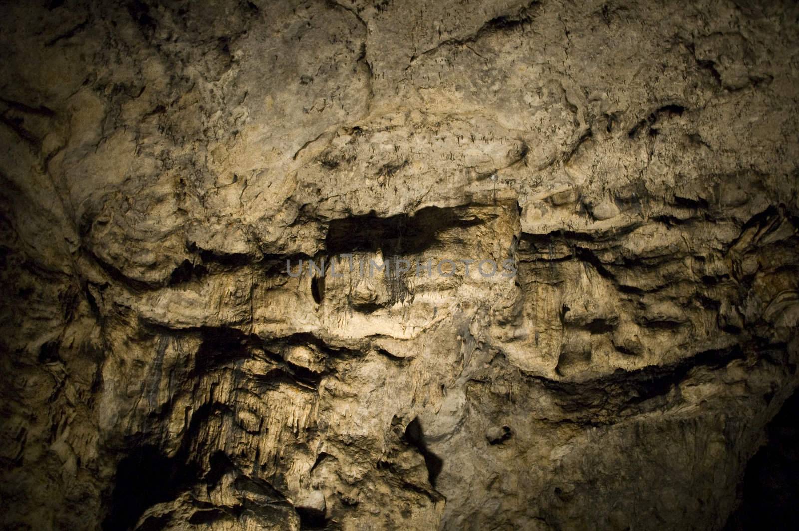 cave in ojcowski national park in poland