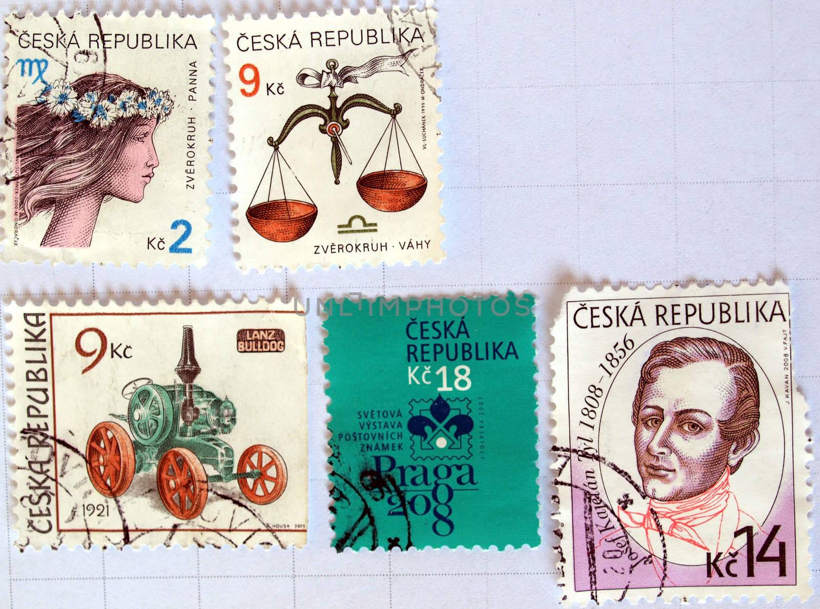 Czech stamps by paolo77