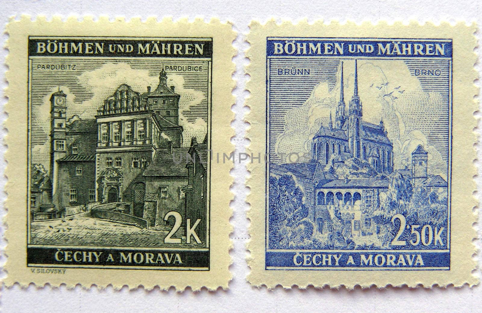 Czech Republic mail postage stamps