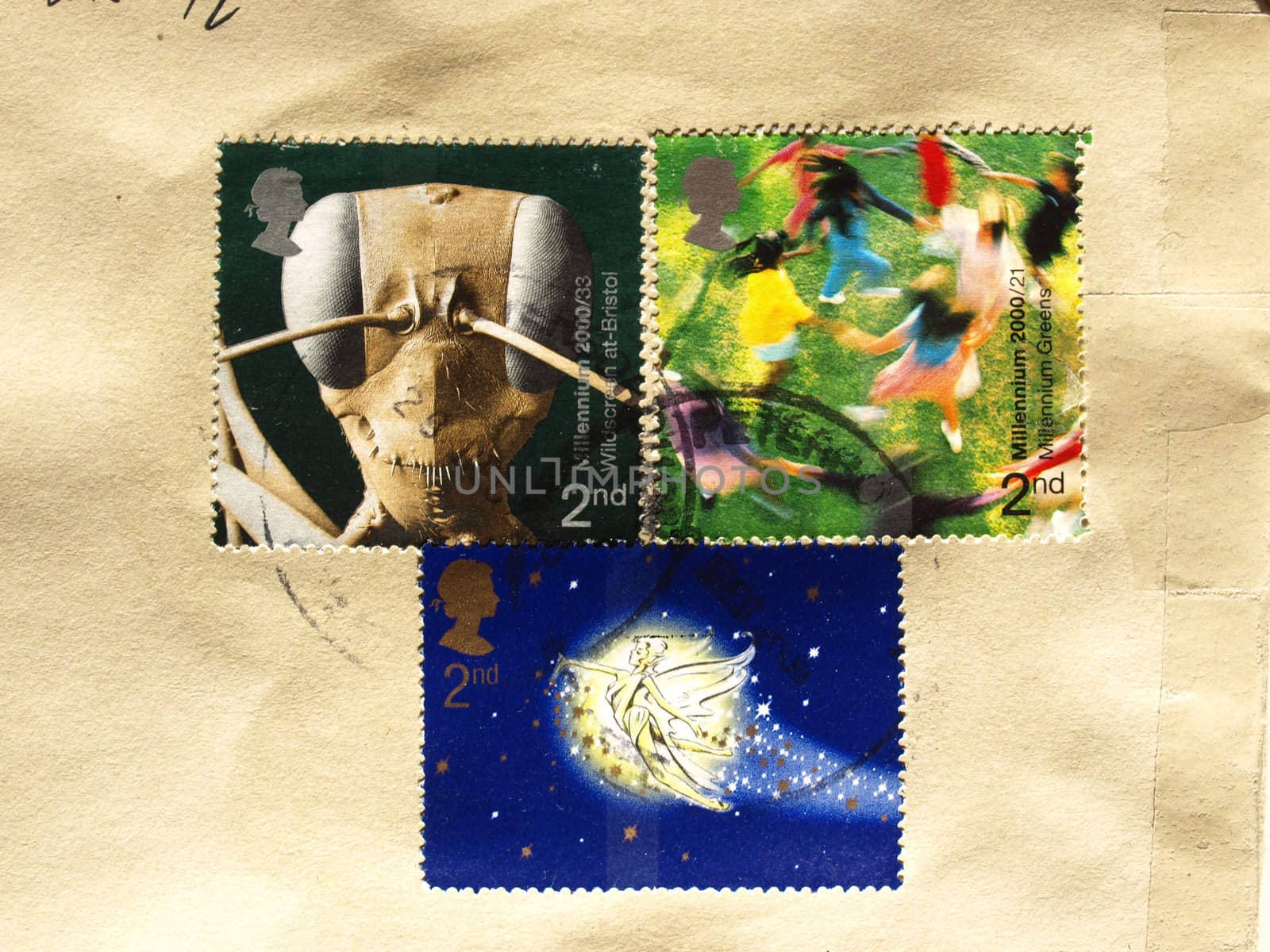 UK stamps by paolo77
