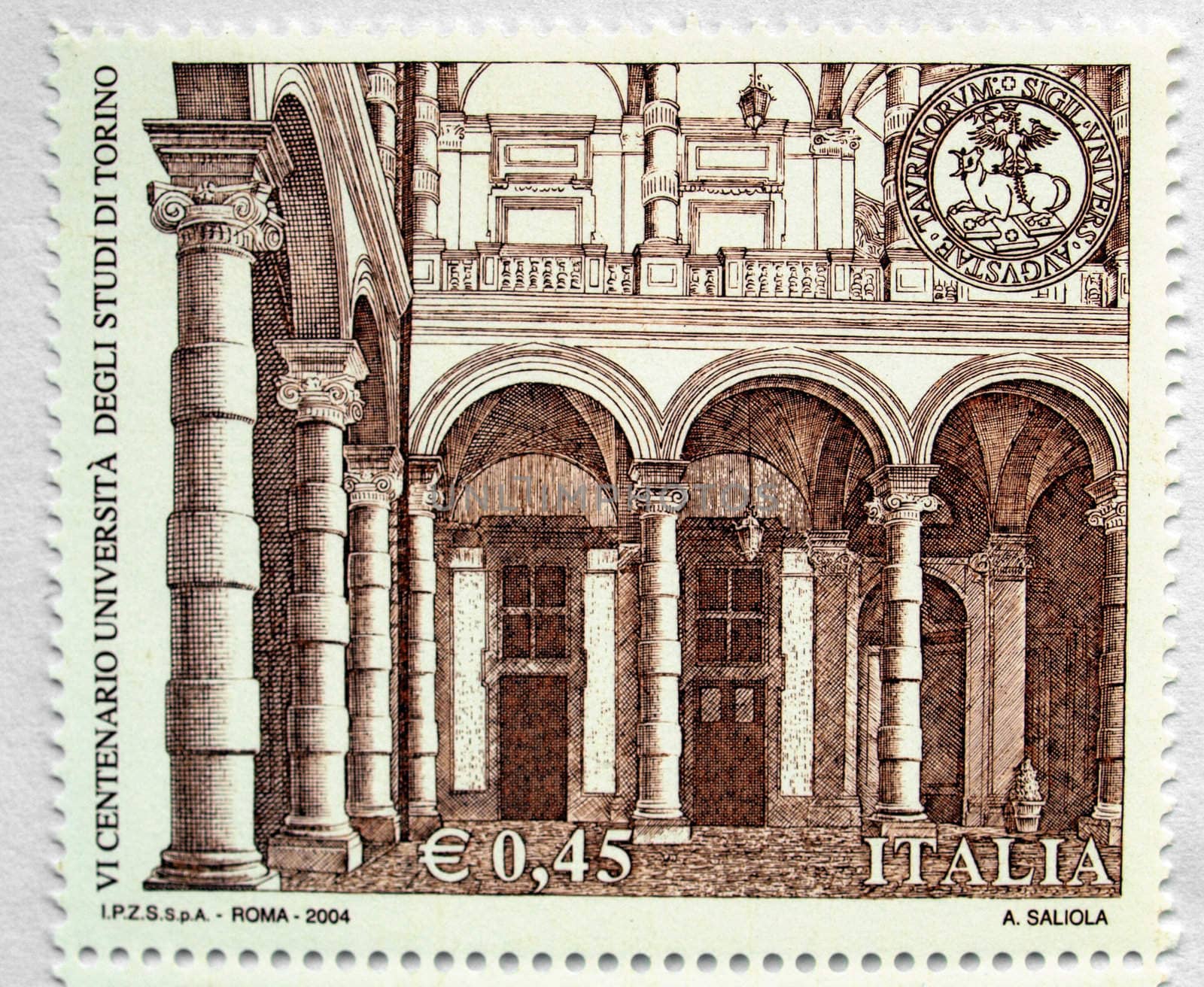 Range of Italian postage stamps from Italy