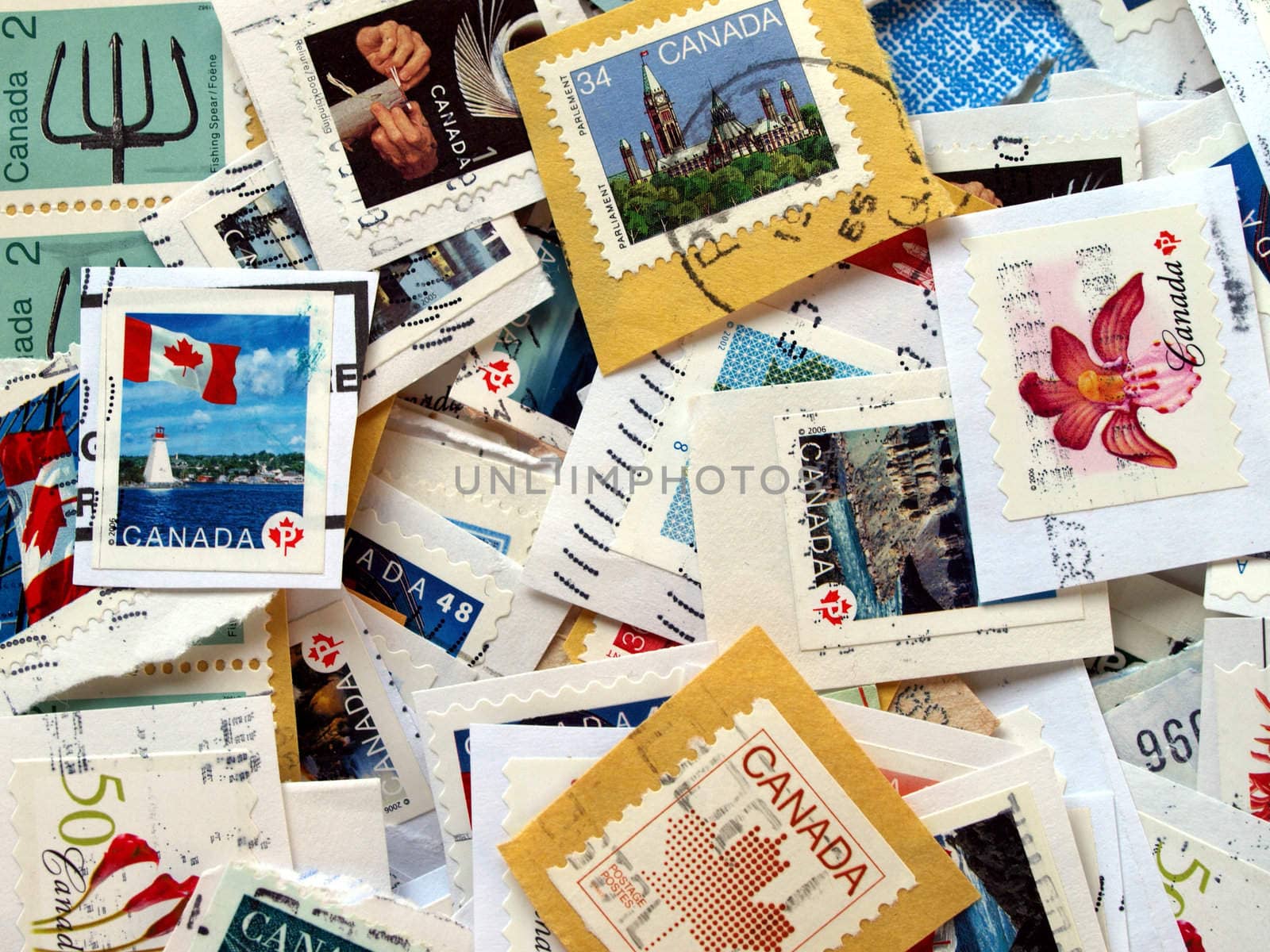 Canadian stamps by paolo77