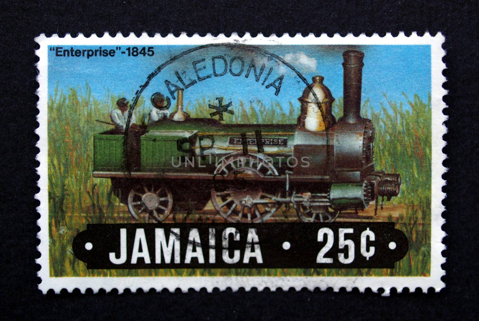 Jamaica stamp by paolo77
