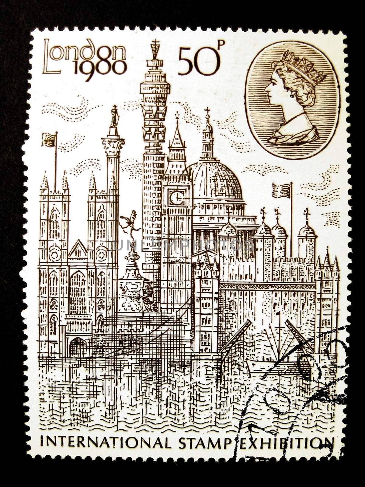 stamp from London by paolo77