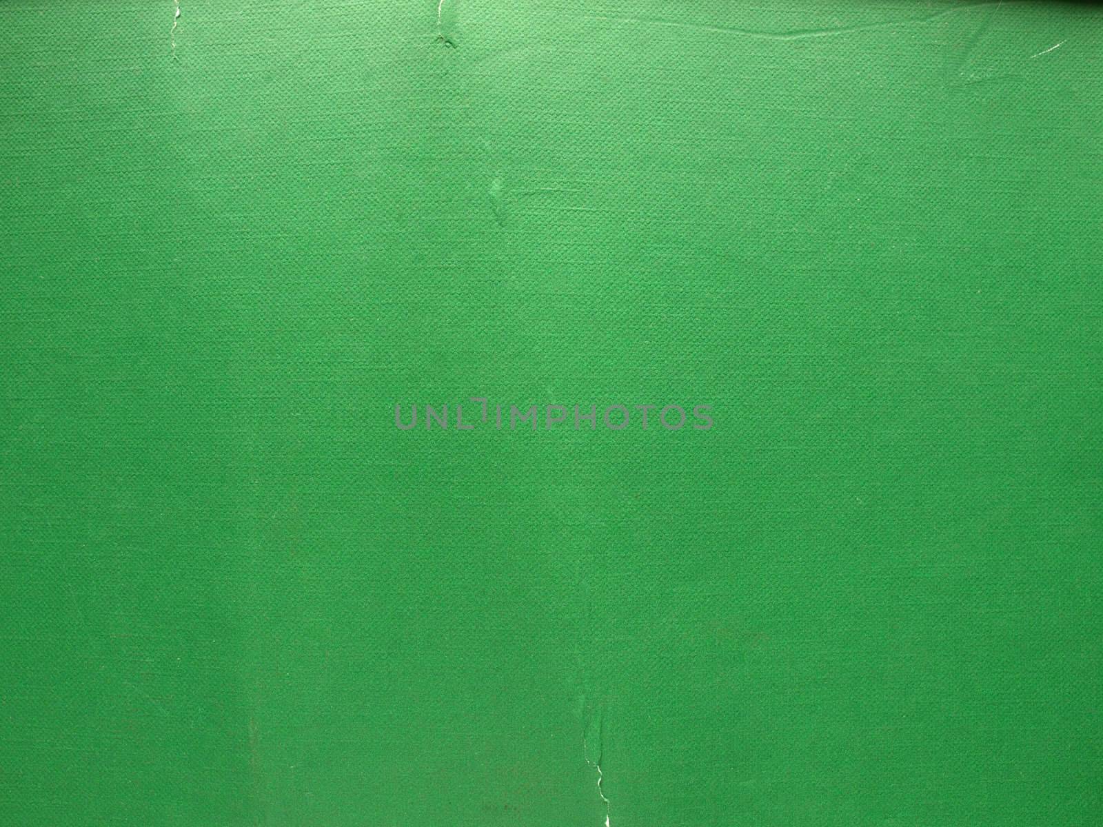 Grunge green cardboard by paolo77