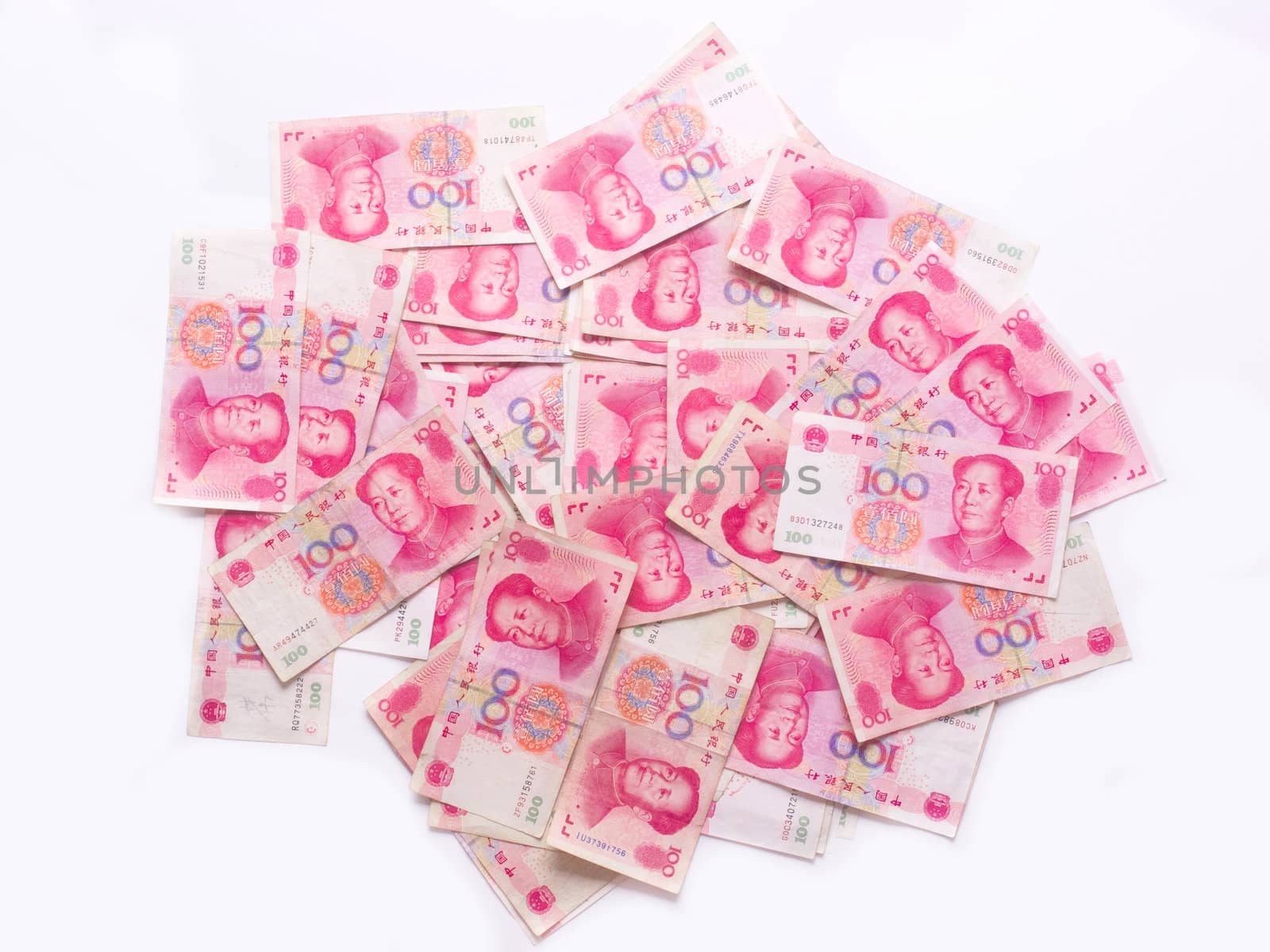 heap of chinese yuan by zkruger