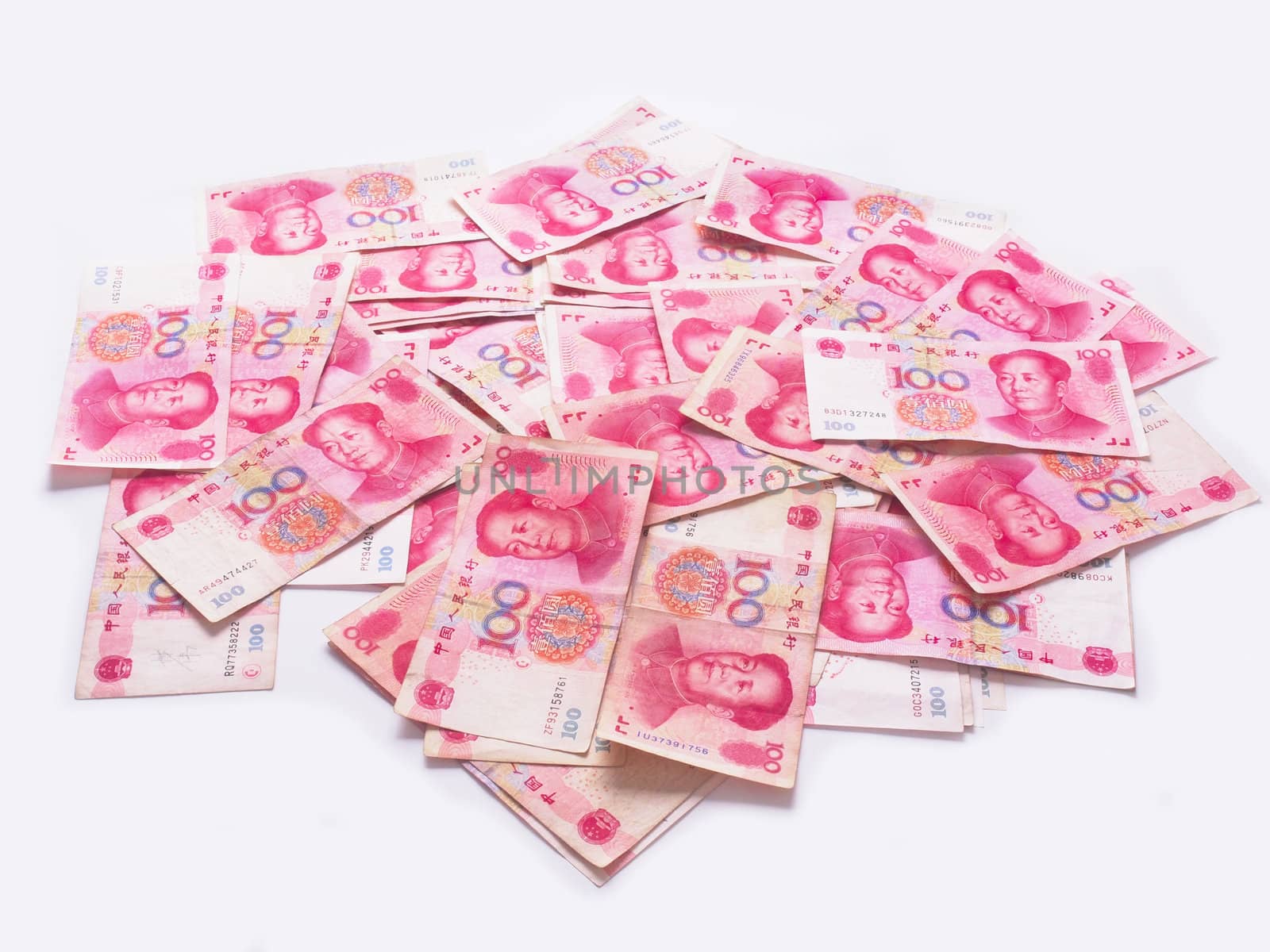 heap of chinese yuan by zkruger