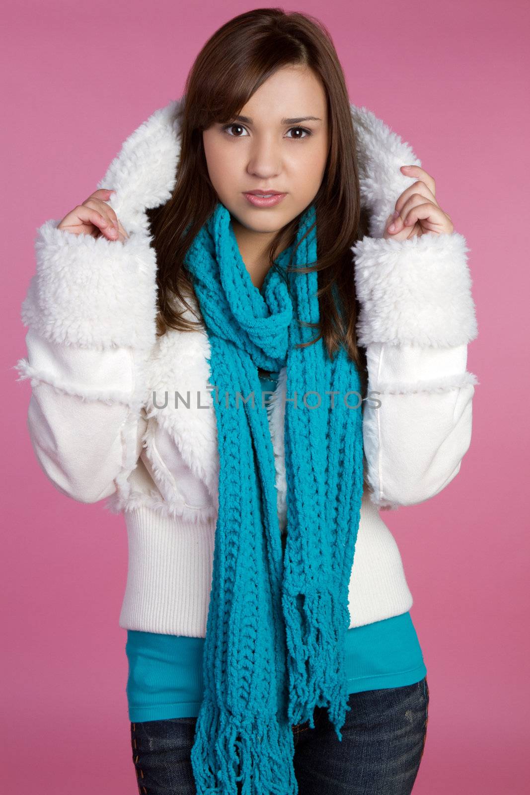 Winter Fashion Girl by keeweeboy