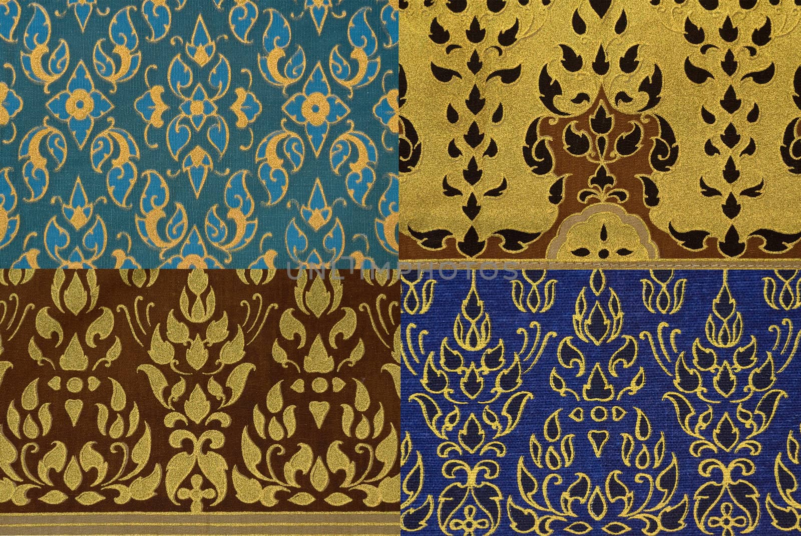 this picture is the Thai print cloth texture