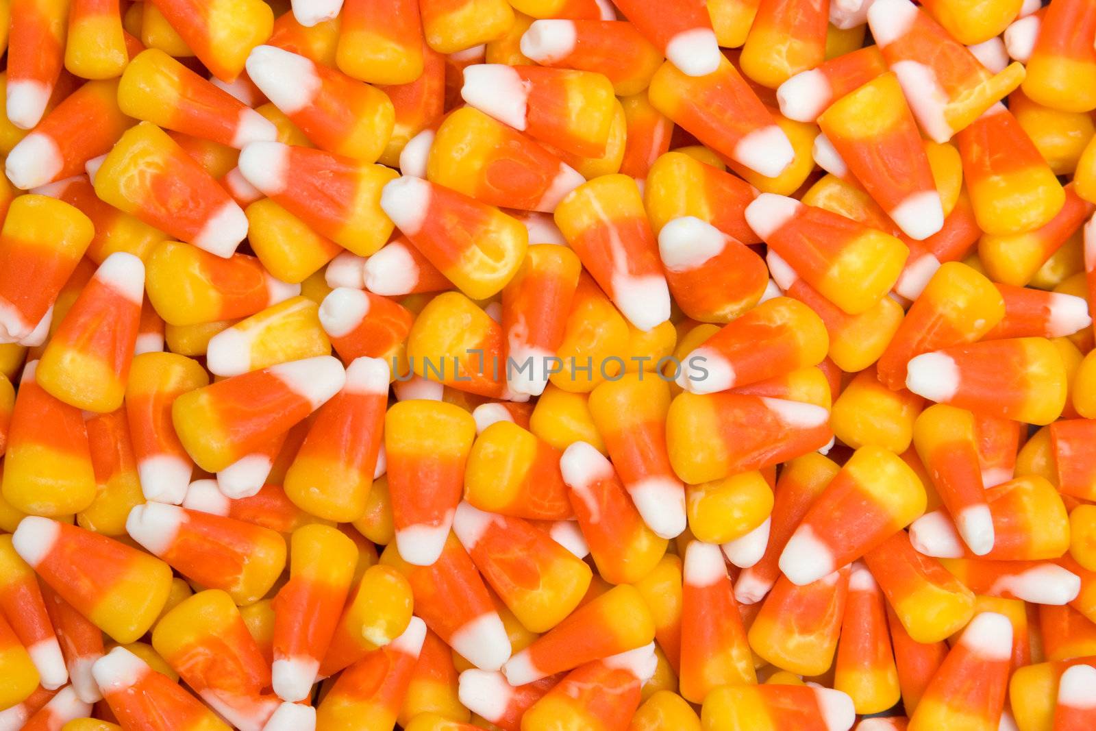 Orange and yellow candy corn