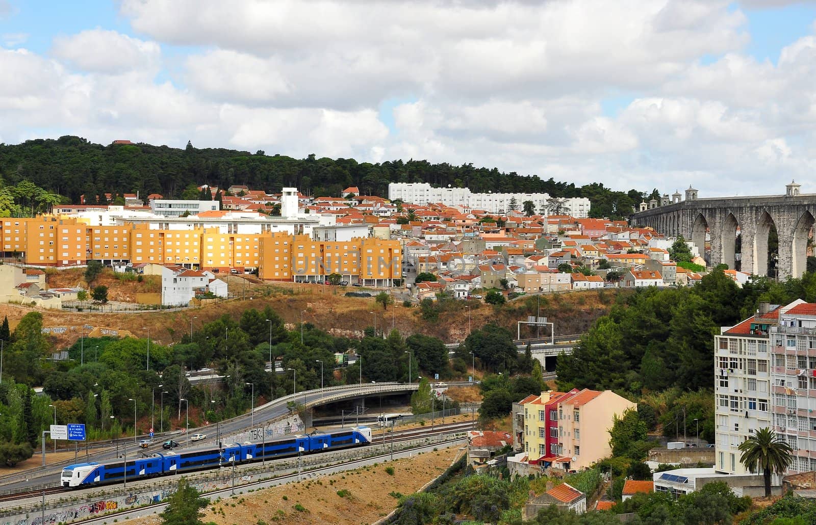 Old Lisbon transformed into a modern