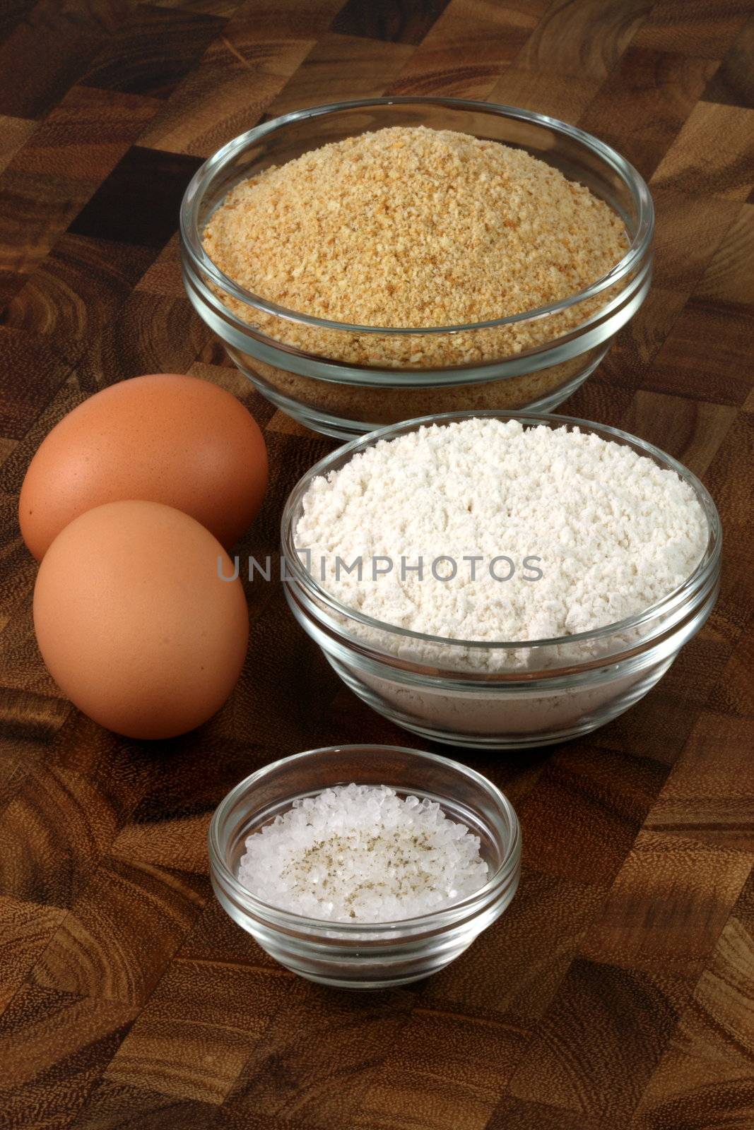 breading ingredients used to make fried chicken  milanese chicken , nuggets and other delicious breaded foods