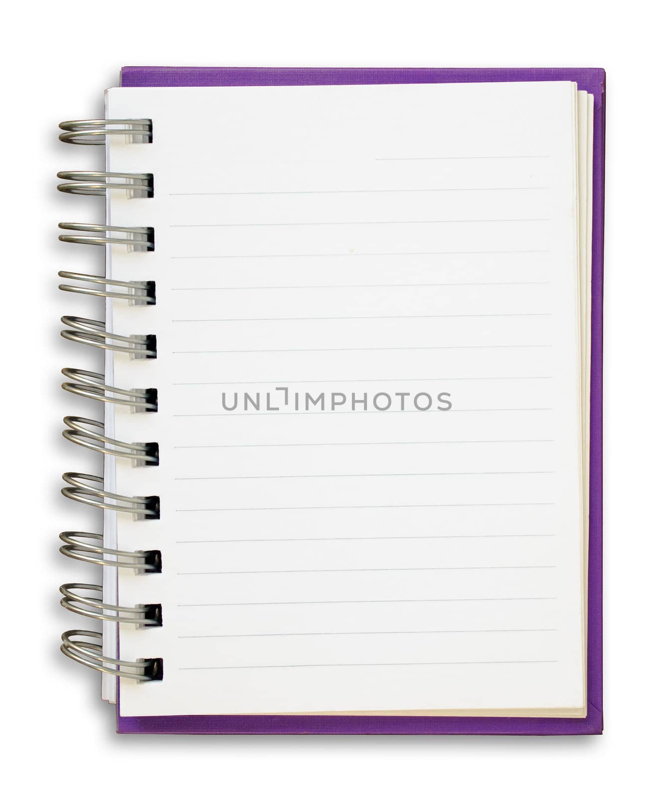 Purple Note Book by nuttakit