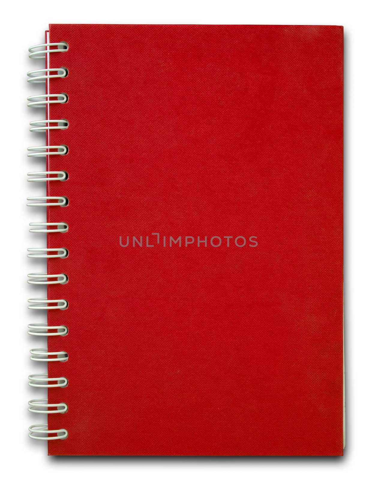 Red cover Note Book by nuttakit