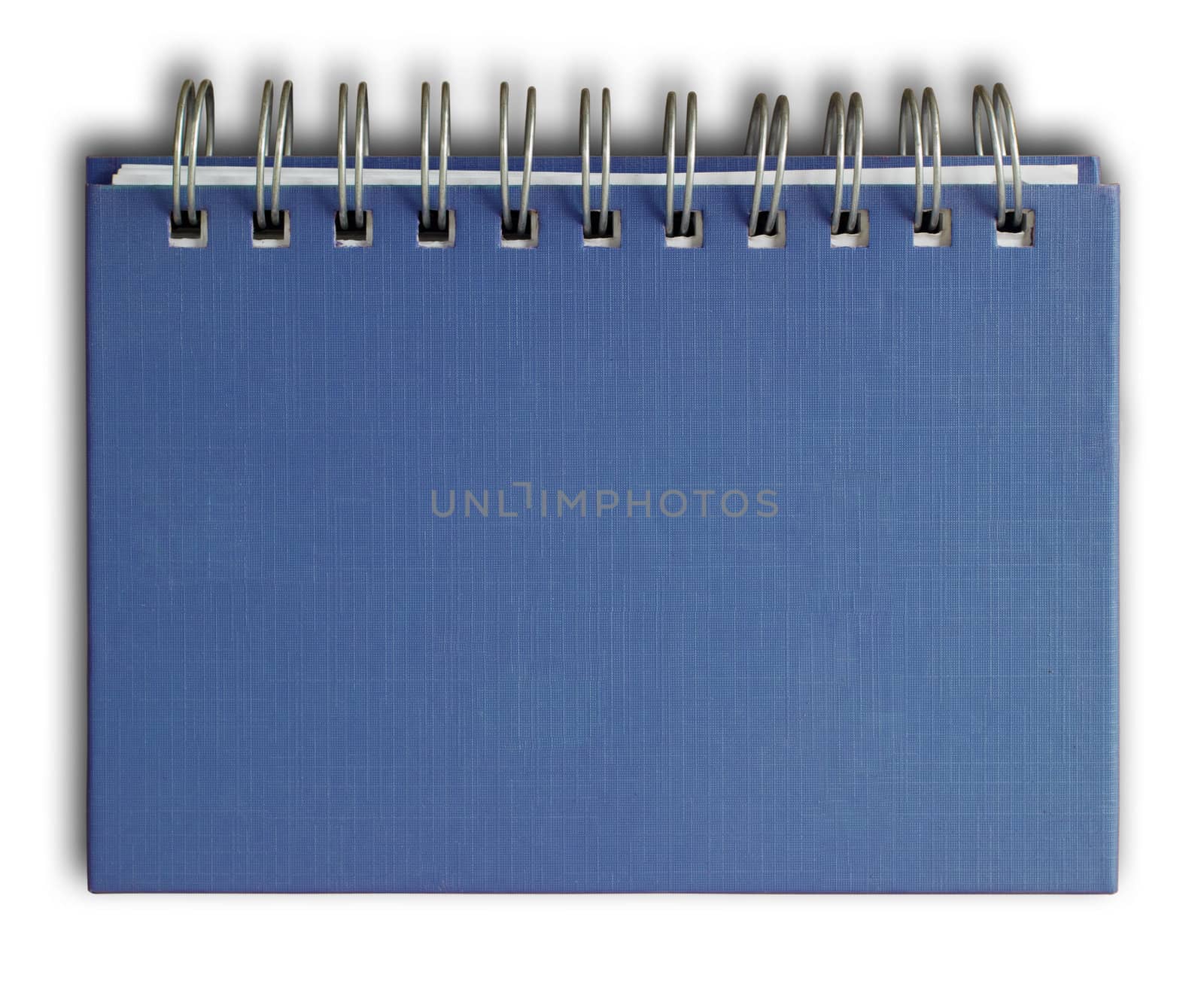 Blue cover Note Book by nuttakit