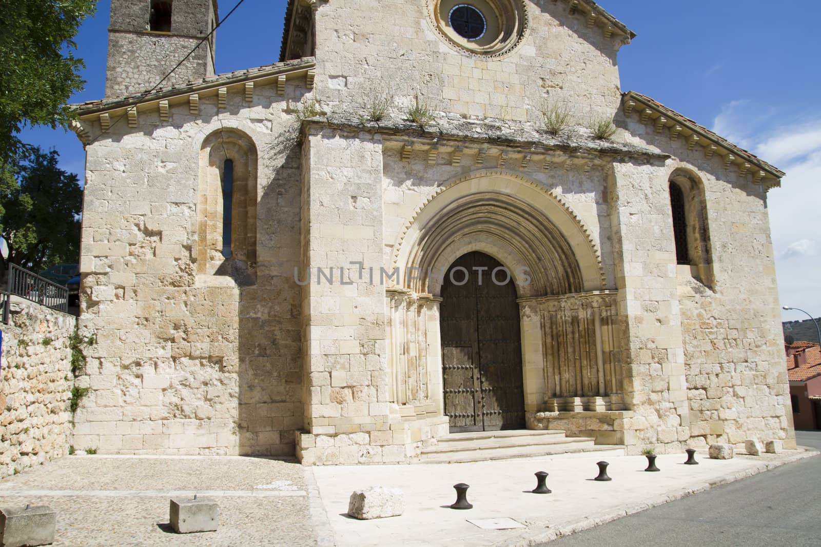 Church of San Miguel, Romanesque transition, thirteenth century. by FernandoCortes