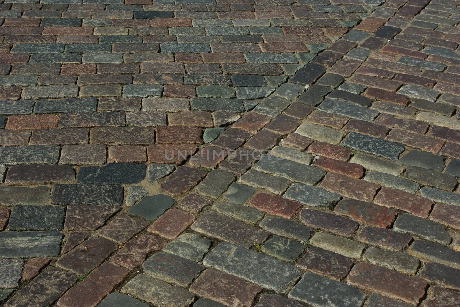 Old stone pavement background