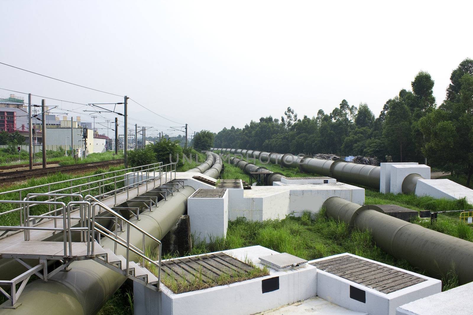Oil and Gas Industry at outdoor at day