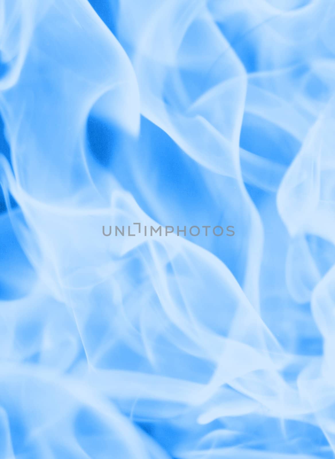 Light blue flame background