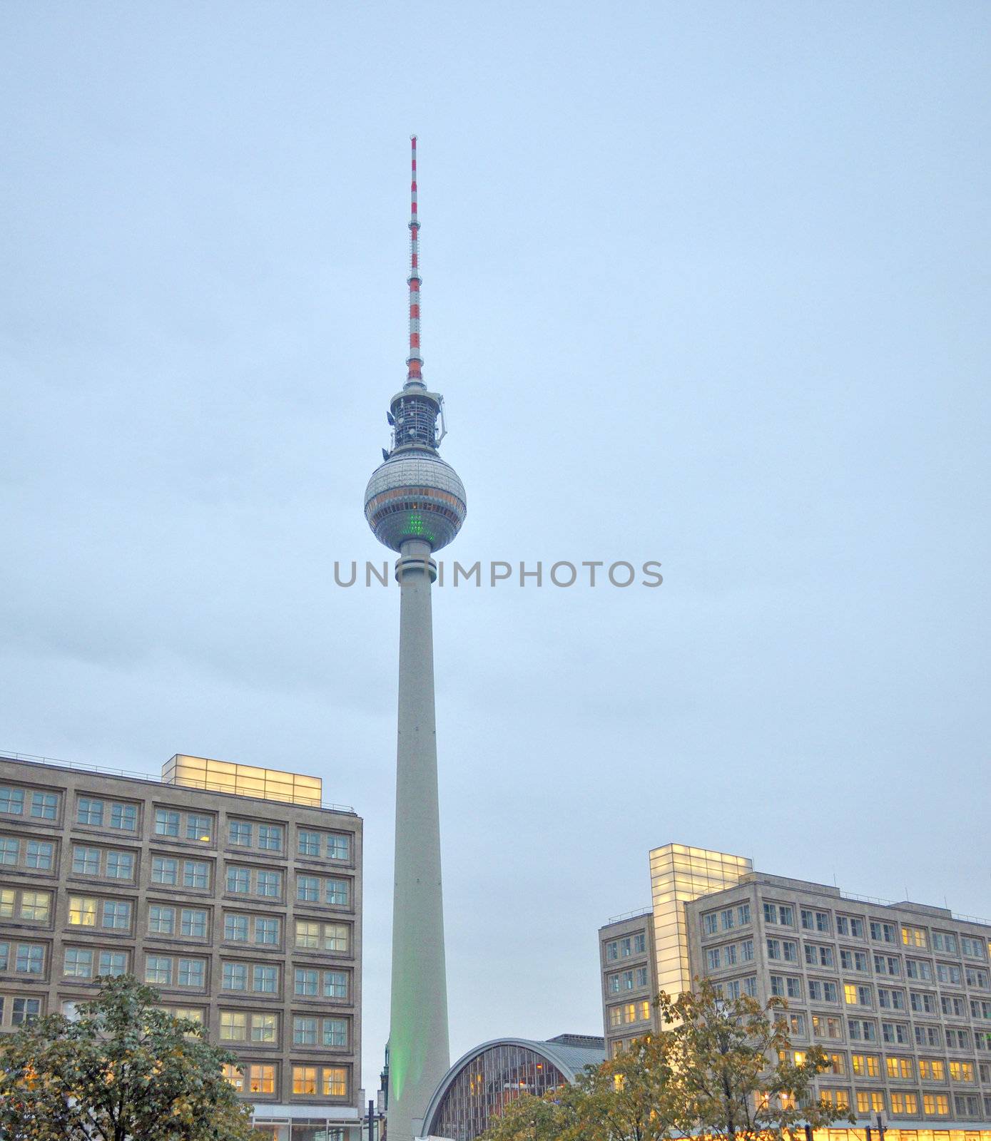 TV Fersehturm (Television tower) in Berlin, Germany