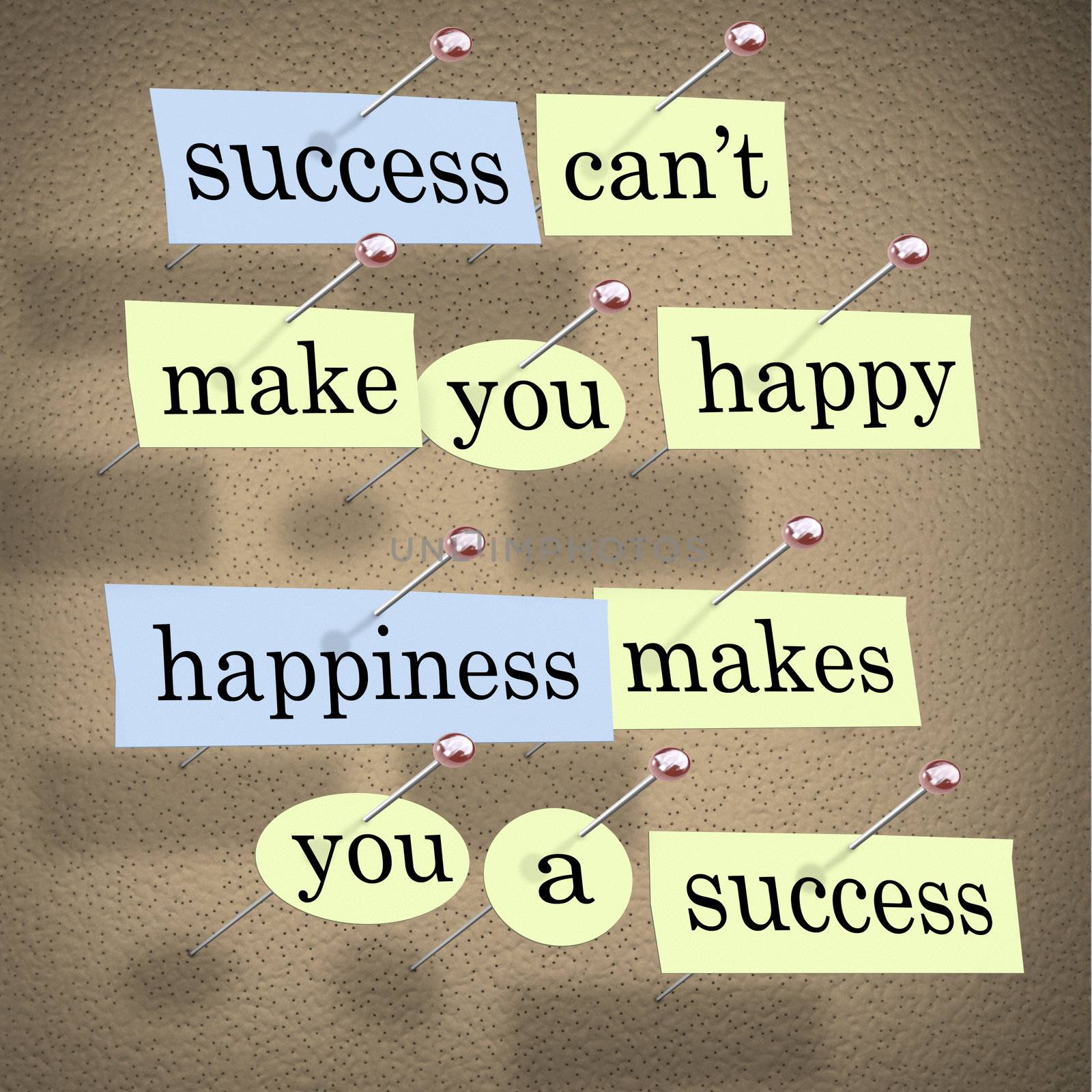 Success Can't Make You Happy - Happiness Makes You a Success by iQoncept