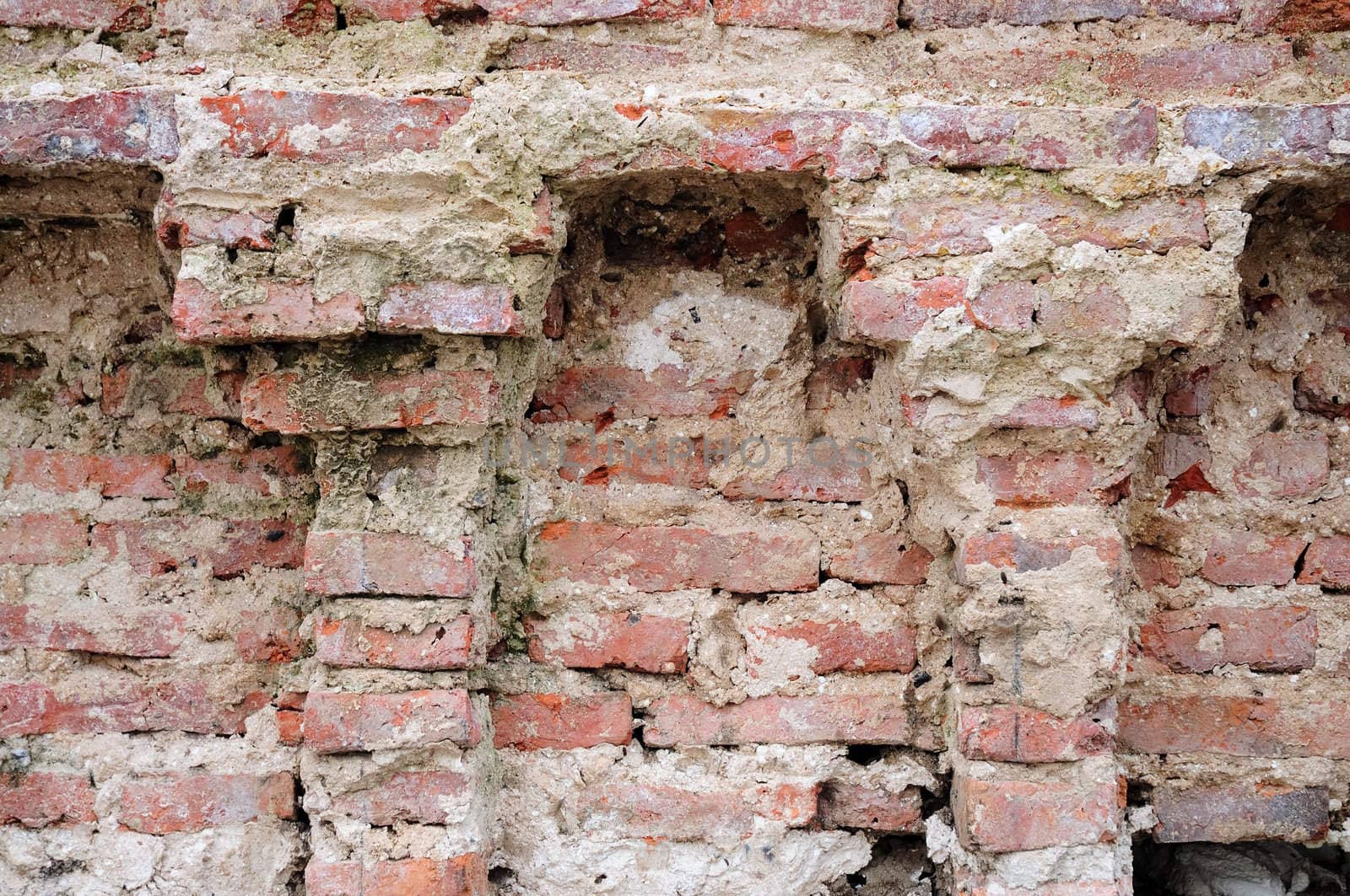 rough brick wall