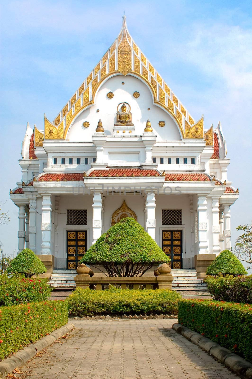 Tripitaka library, Nakhonpathom, thailand