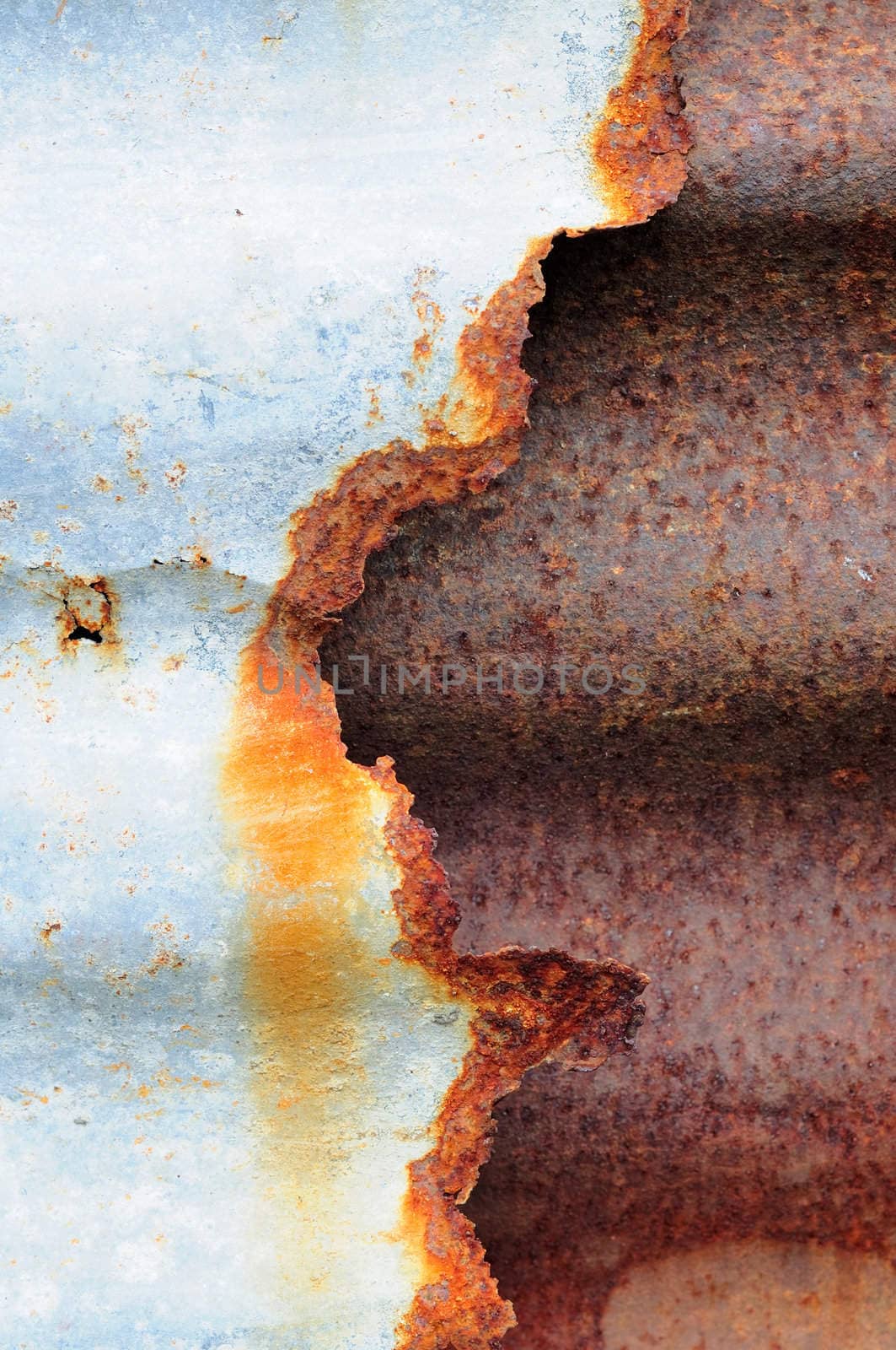 rusted metal surface