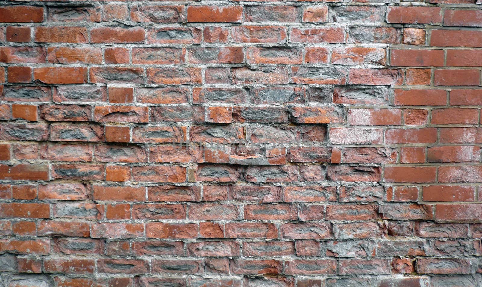 grunge abstract brick wall pattern with aged effect