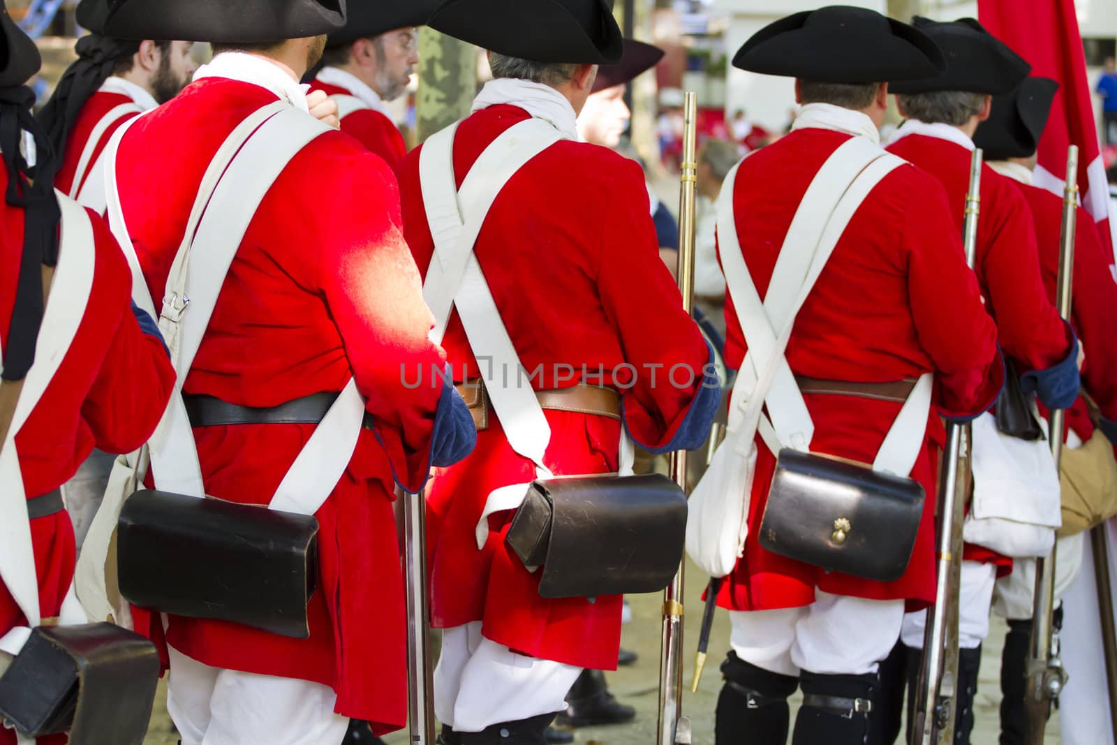 Defence and attack the castle during the re-enactment of the War by FernandoCortes