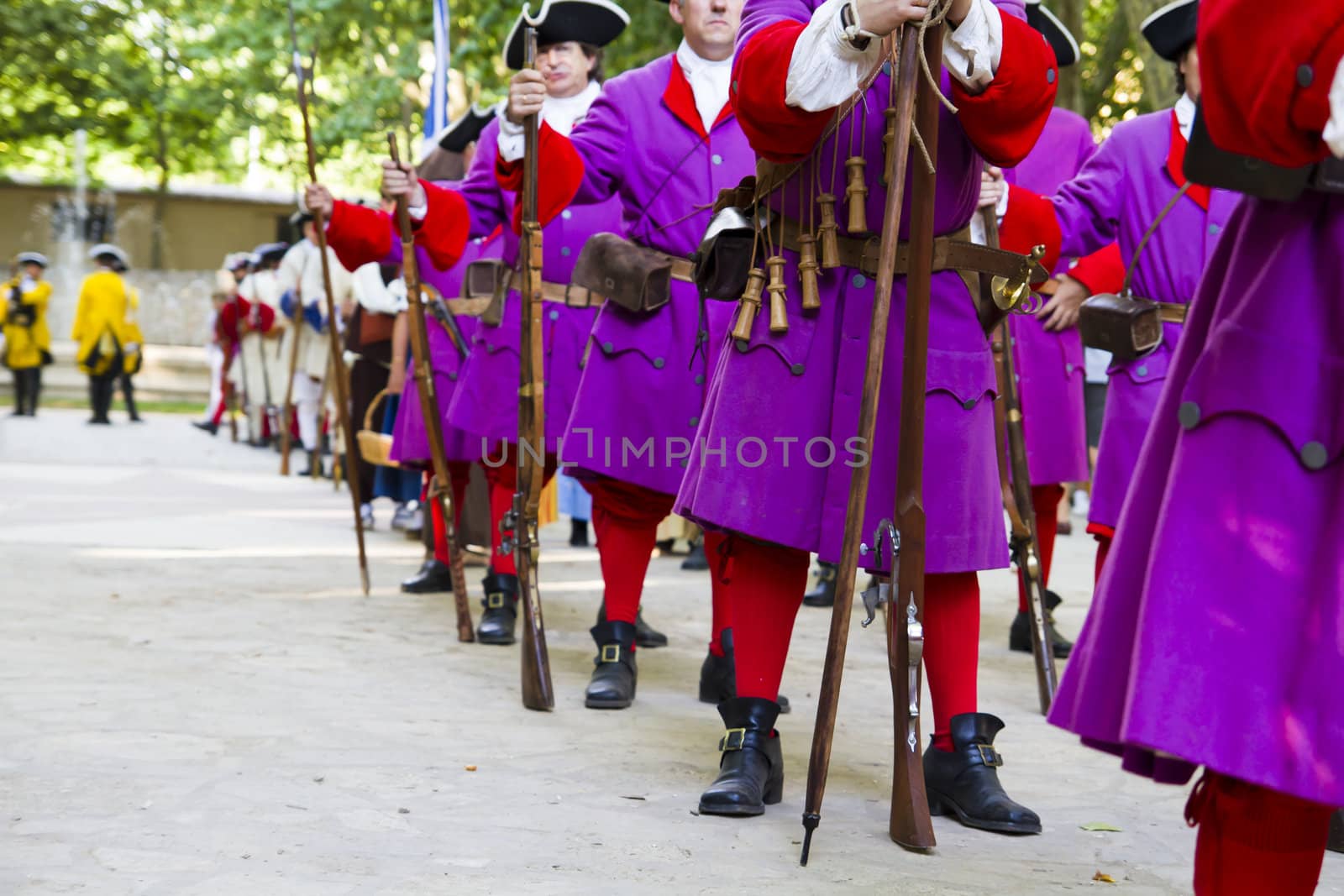 Succession War September 4, 2010 in Brihuega, Spain