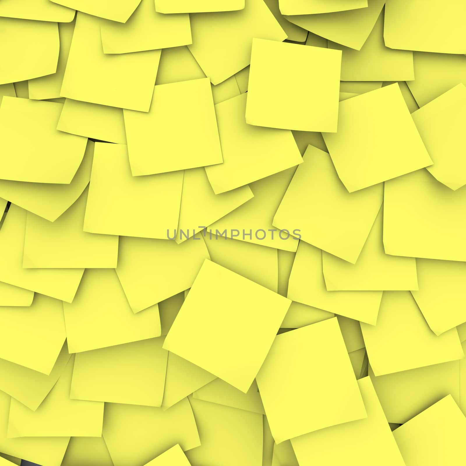 Yellow Sticky Note Background by iQoncept