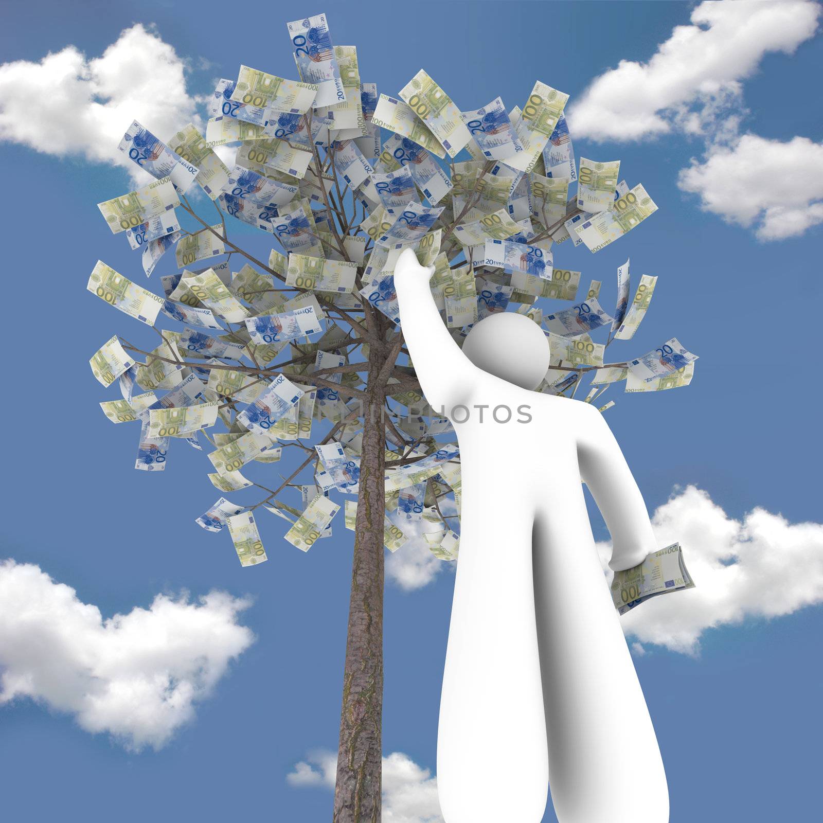 The Euro Tree - Making Money by iQoncept