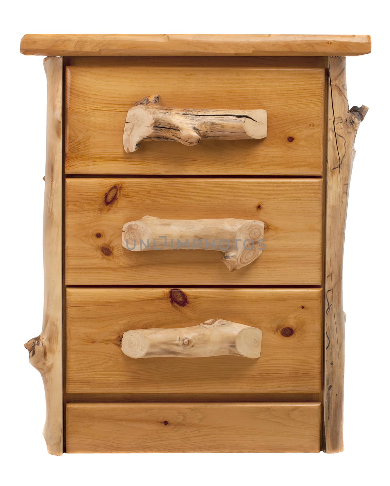 rustic pine chest with drawers by PixelsAway