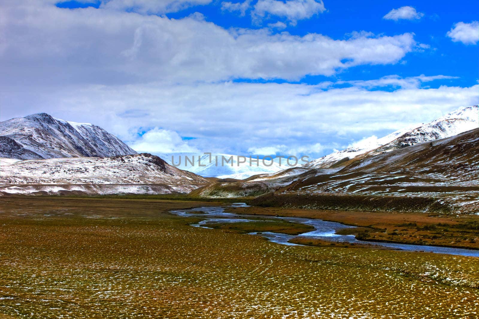 Altai mountains. Beautiful highland landscape. Russia. Siberia