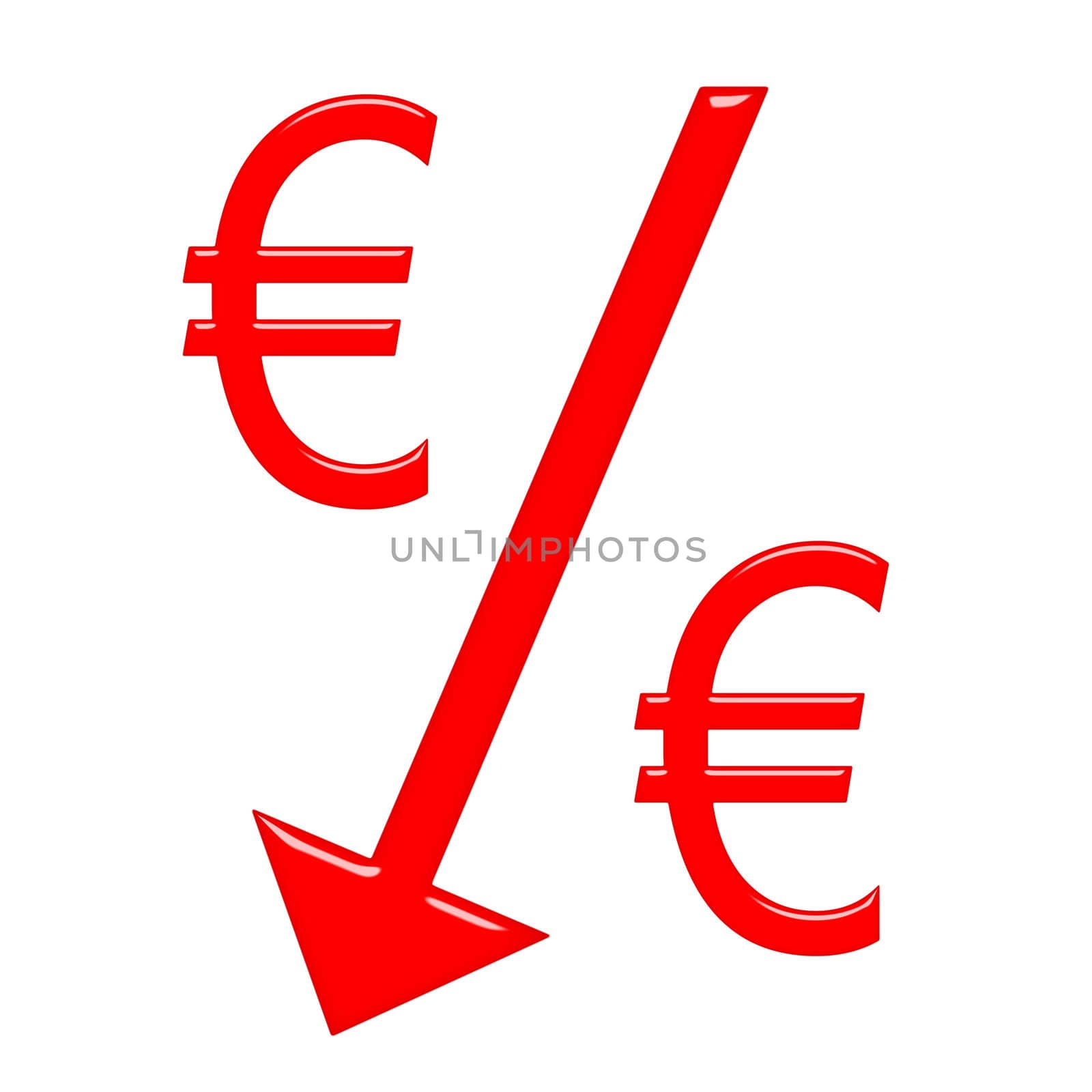 Falling Euro Currecny by Georgios