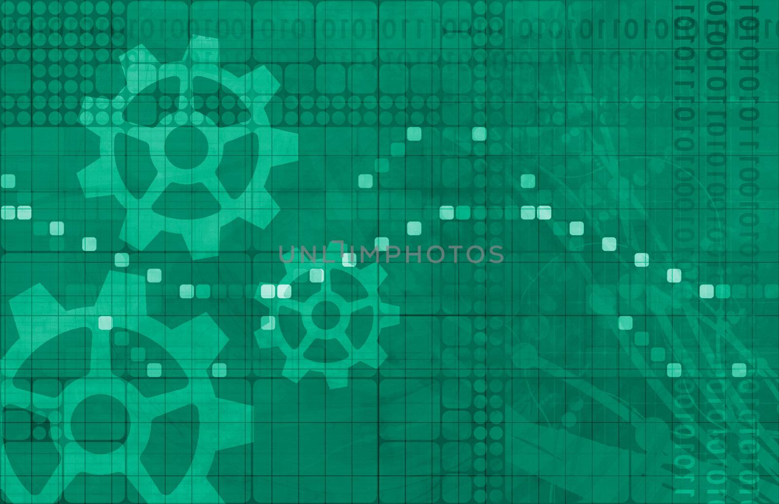 System Scan Data for Pattern Recognition Art