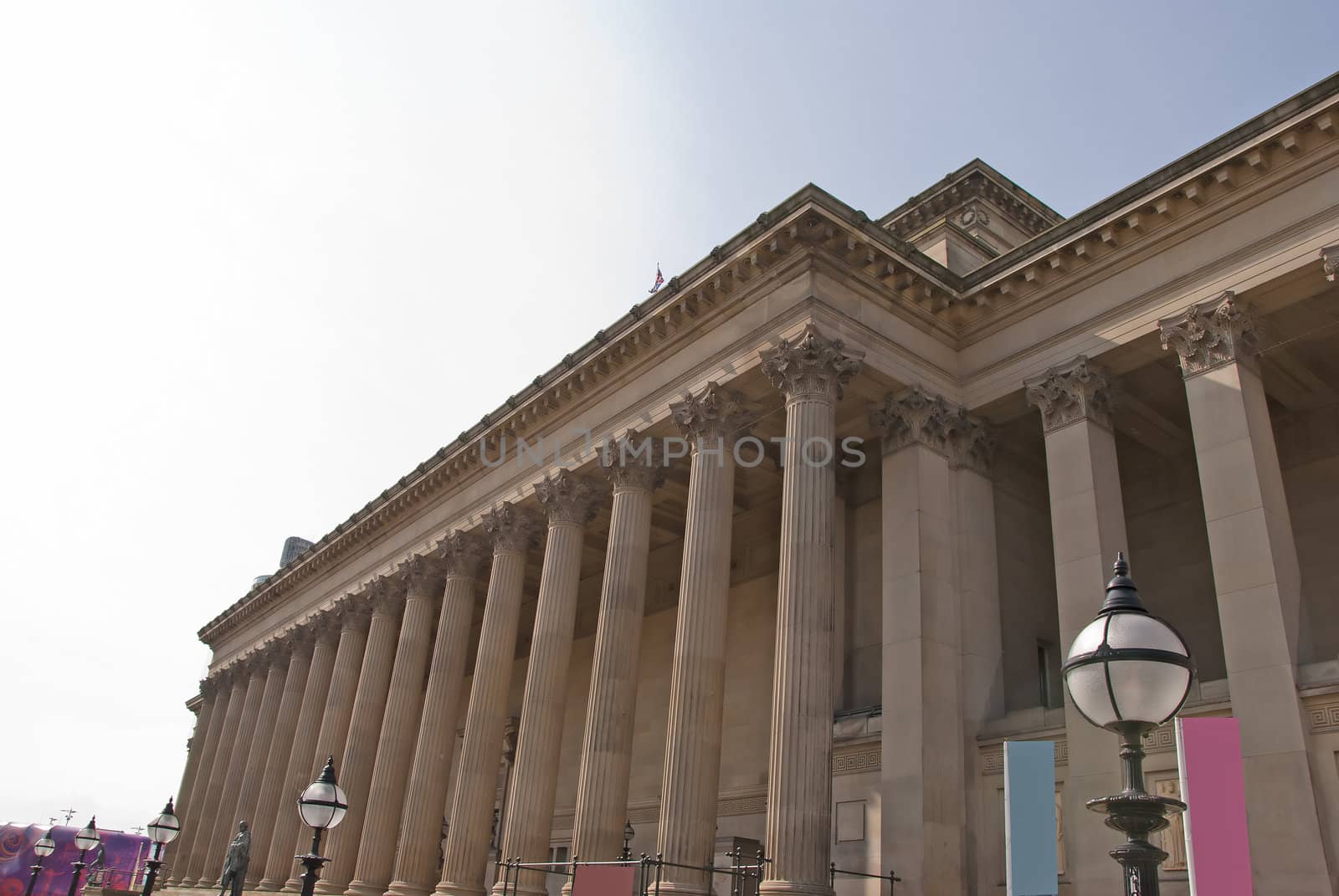 St Georges Hall a fine Neo Classical Concert Hall in Liverpool England