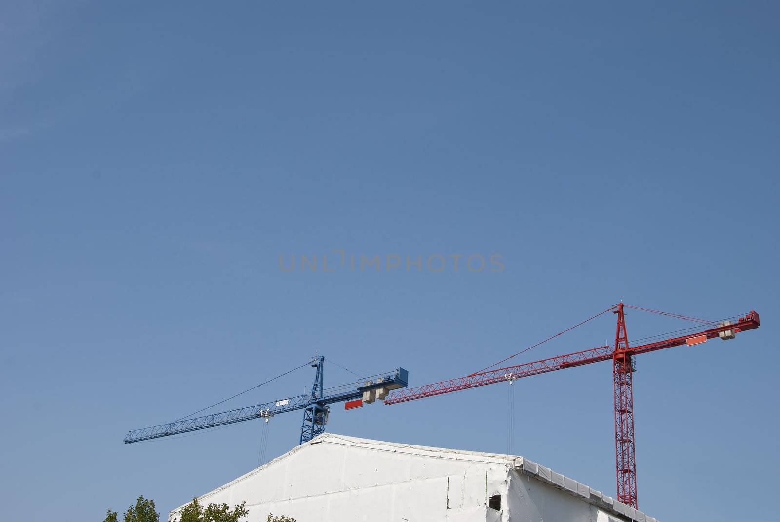 Tower Cranes by d40xboy